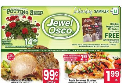 Jewel Osco (IN) Weekly Ad Flyer Specials April 12 to April 18, 2023