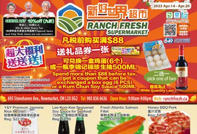 Ranch Fresh Supermarket Flyer April 14 to 20