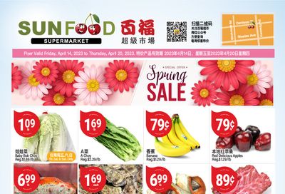 Sunfood Supermarket Flyer April 14 to 20