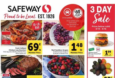 Safeway (CA) Weekly Ad Flyer Specials April 12 to April 18, 2023