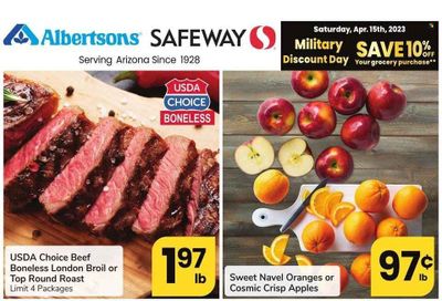 Safeway (AZ) Weekly Ad Flyer Specials April 12 to April 18, 2023