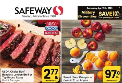 Safeway (AZ) Weekly Ad Flyer Specials April 12 to April 18, 2023