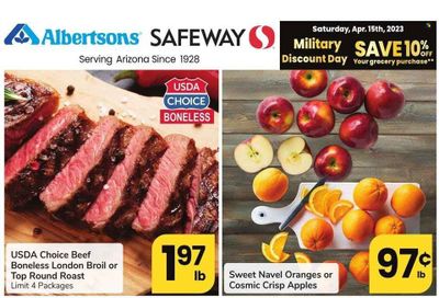 Safeway (AZ) Weekly Ad Flyer Specials April 12 to April 18, 2023