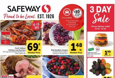 Safeway (CA) Weekly Ad Flyer Specials April 12 to April 18, 2023