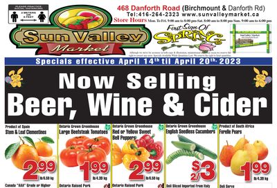 Sun Valley Market Flyer April 14 to 20