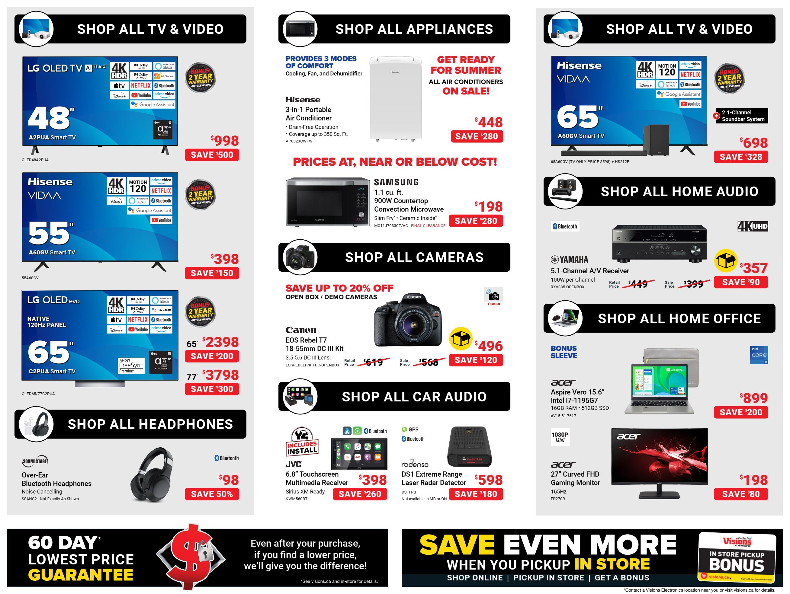 Visions Electronics Flyer April 14 to 20