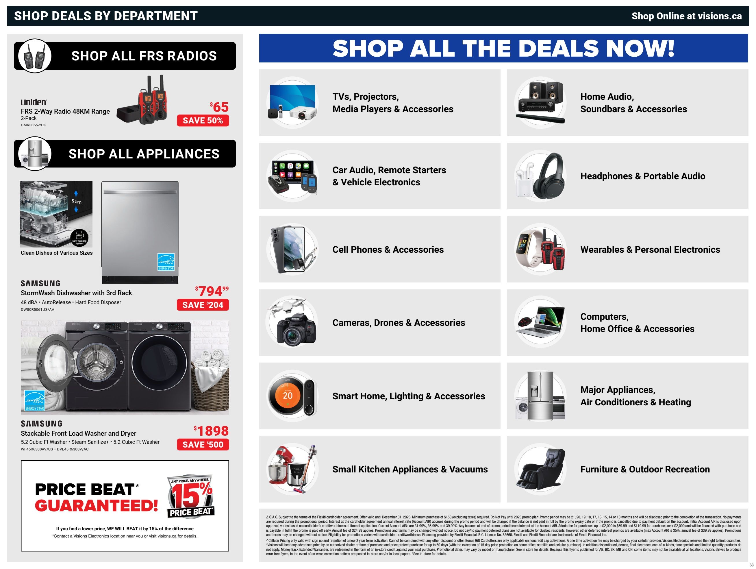 Visions Electronics Flyer April 14 to 20