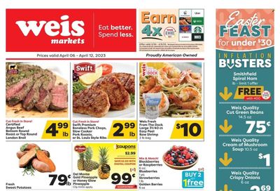 Weis (MD, NY, PA) Weekly Ad Flyer Specials April 6 to April 12, 2023