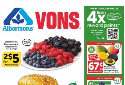 Vons (CA) Weekly Ad Flyer Specials April 12 to April 18, 2023