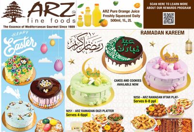 Arz Fine Foods Flyer April 14 to 20