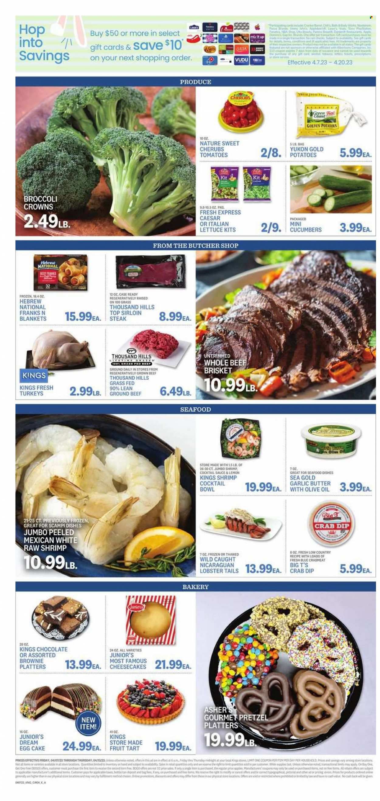 Kings Food Markets (CT, NJ, NY) Weekly Ad Flyer Specials April 7 to April 13, 2023
