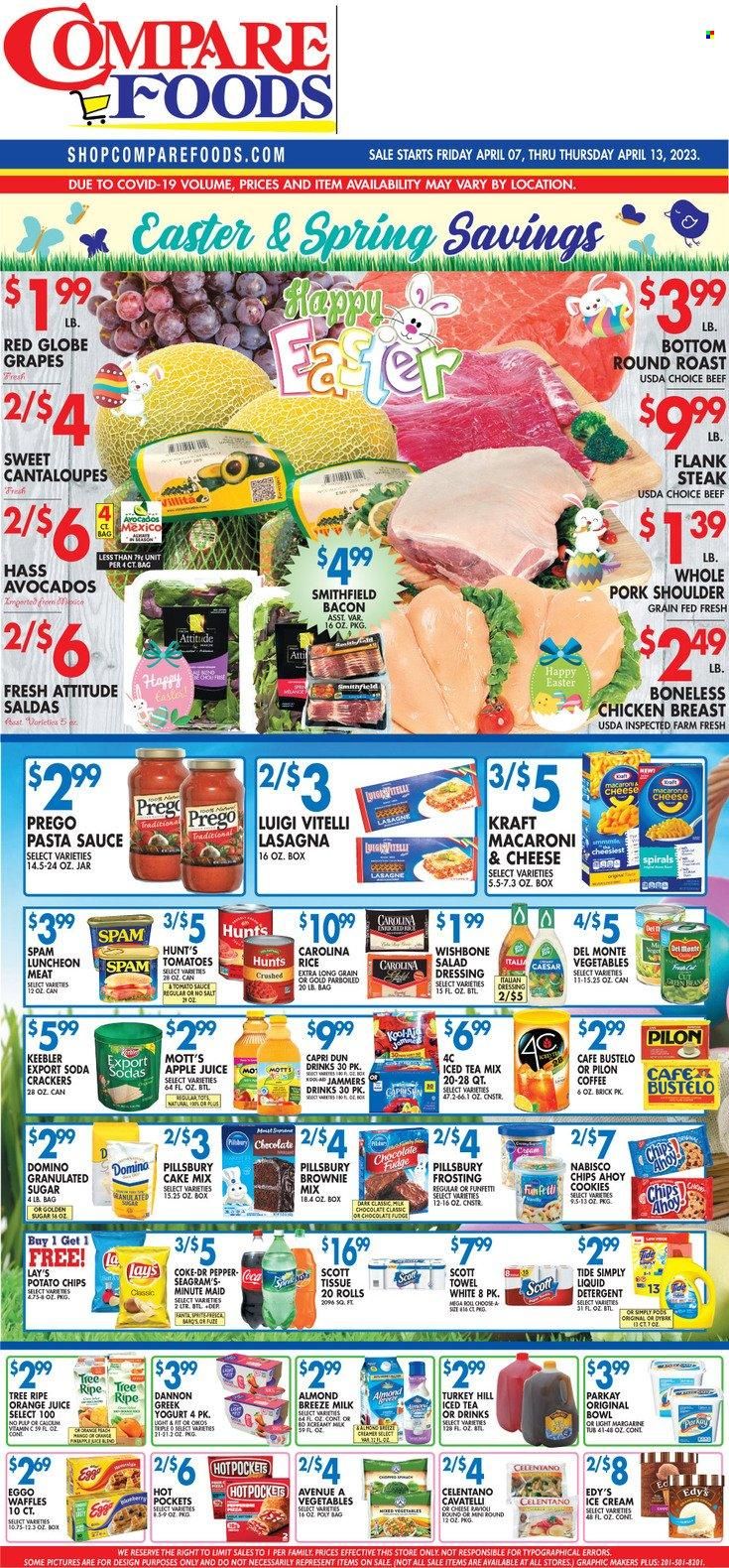 Compare Foods (CT, MD, NC, NJ, NY, RI) Weekly Ad Flyer Specials April 7 to April 13, 2023
