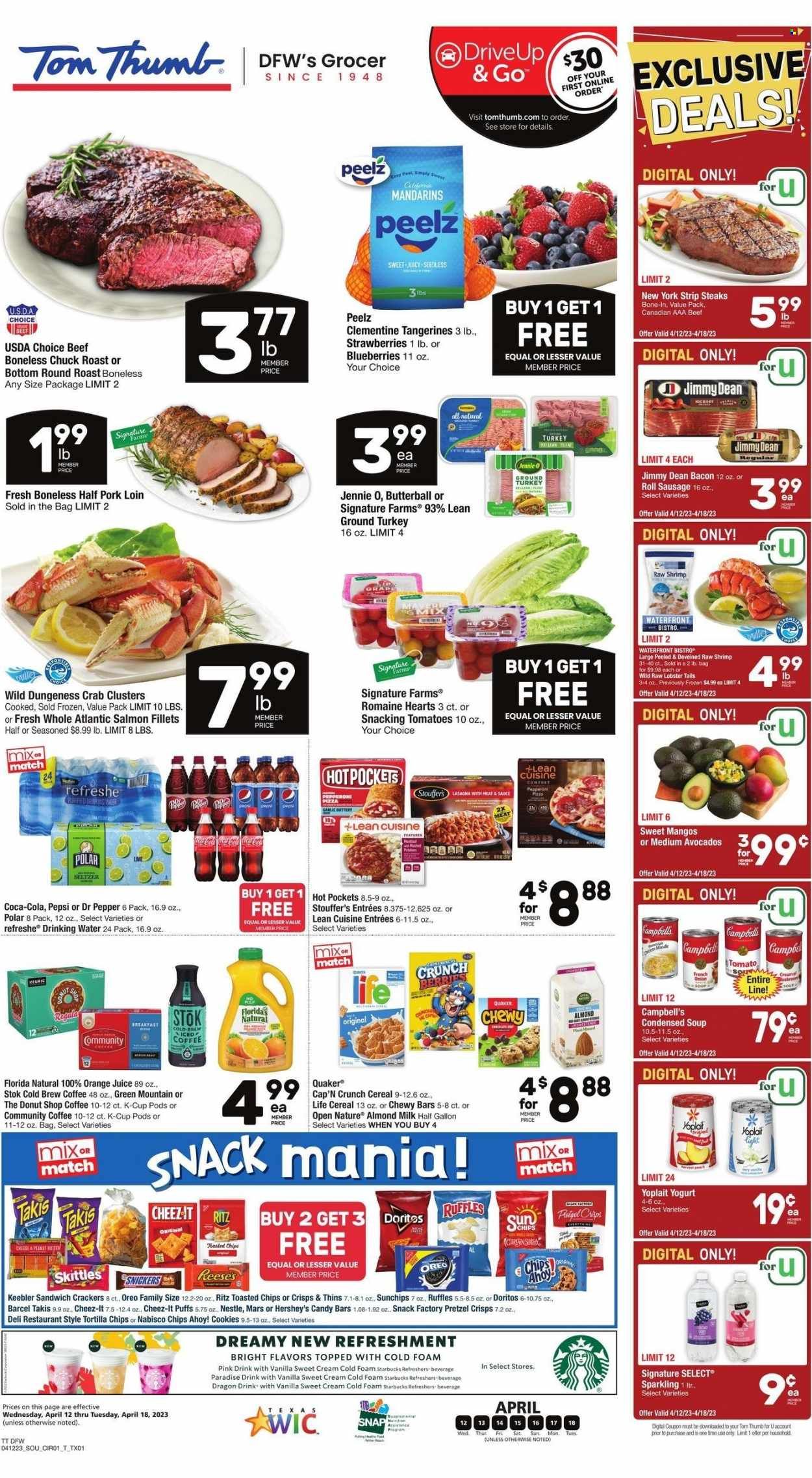 Tom Thumb (TX) Weekly Ad Flyer Specials April 12 to April 18, 2023