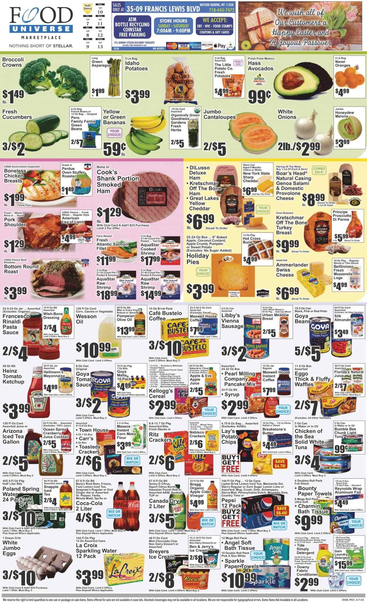 Food Universe (NY) Weekly Ad Flyer Specials April 7 to April 13, 2023