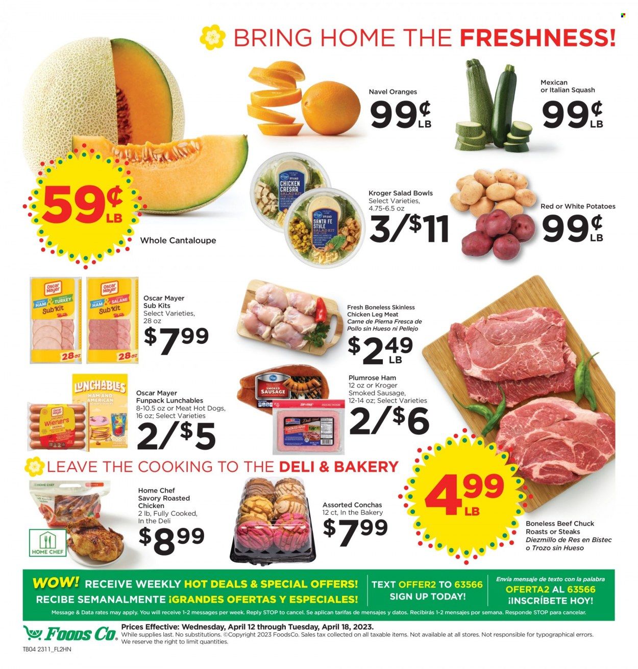 Foods Co (CA, OH, VA) Weekly Ad Flyer Specials April 12 to April 18, 2023