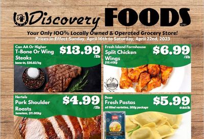 Discovery Foods Flyer April 16 to 22