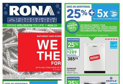 Rona (ON) Flyer October 31 to November 6