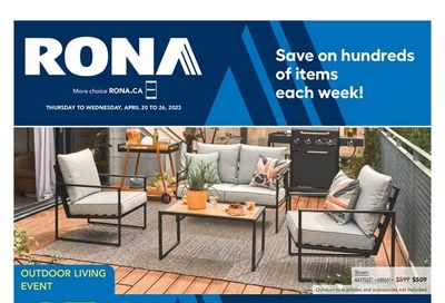 Rona (Atlantic) Flyer April 20 to 26