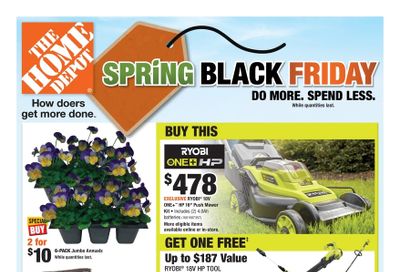 Home Depot (West) Flyer April 20 to 26