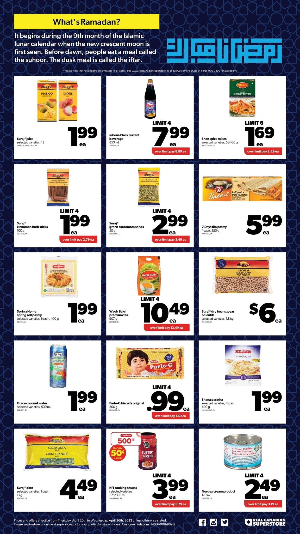 Real Canadian Superstore (West) Flyer April 20 to 26