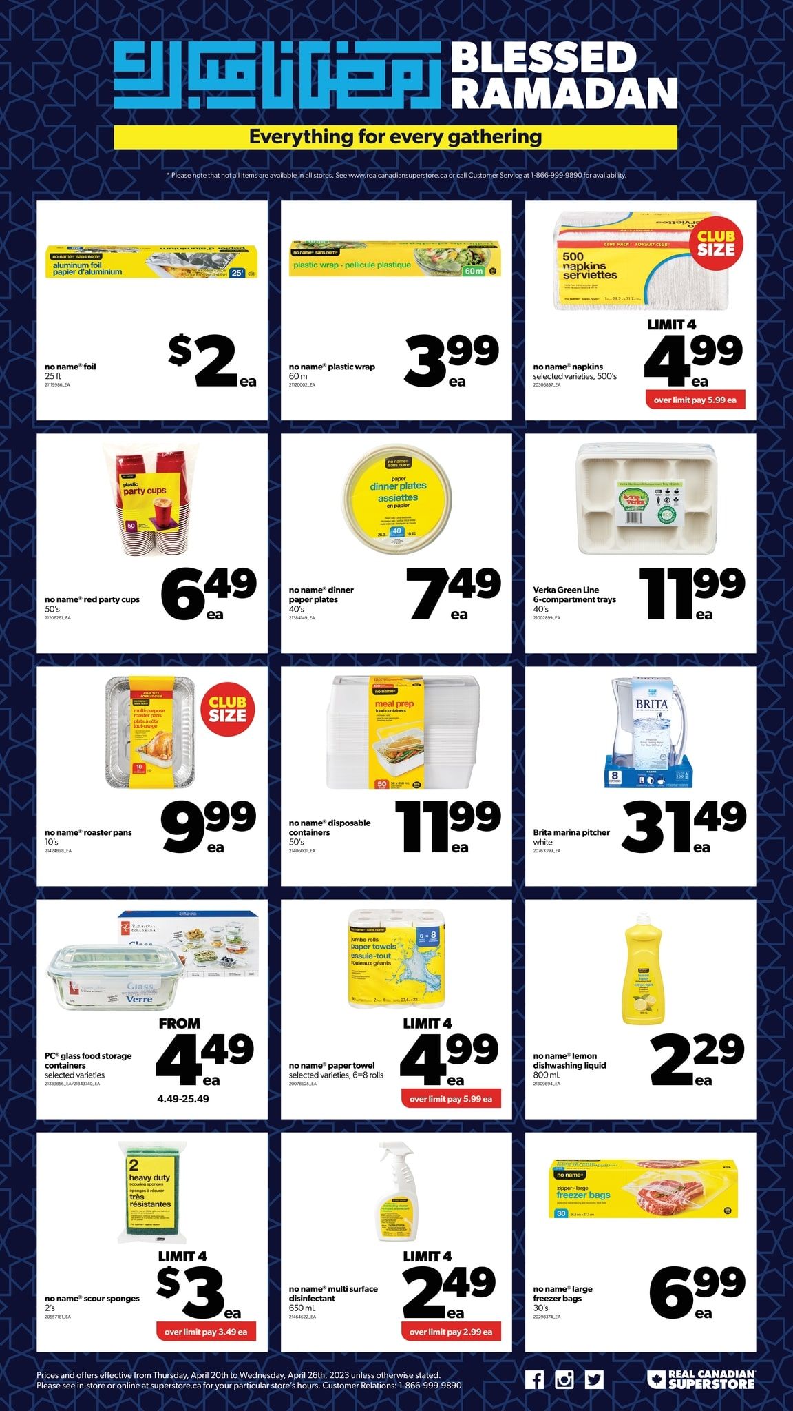 Real Canadian Superstore (West) Flyer April 20 to 26
