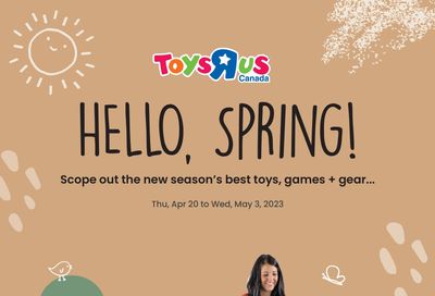 Toys R Us Flyer April 20 to May 3