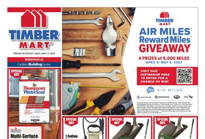Timber Mart Flyer April 19 to May 2