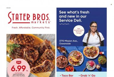 Stater Bros. (CA) Weekly Ad Flyer Specials April 19 to April 25, 2023