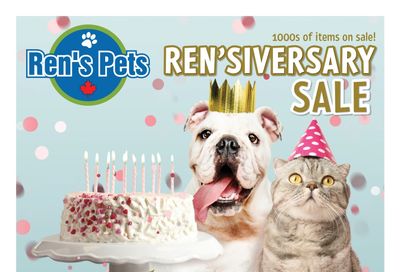 Ren's Pets Flyer April 20 to 24