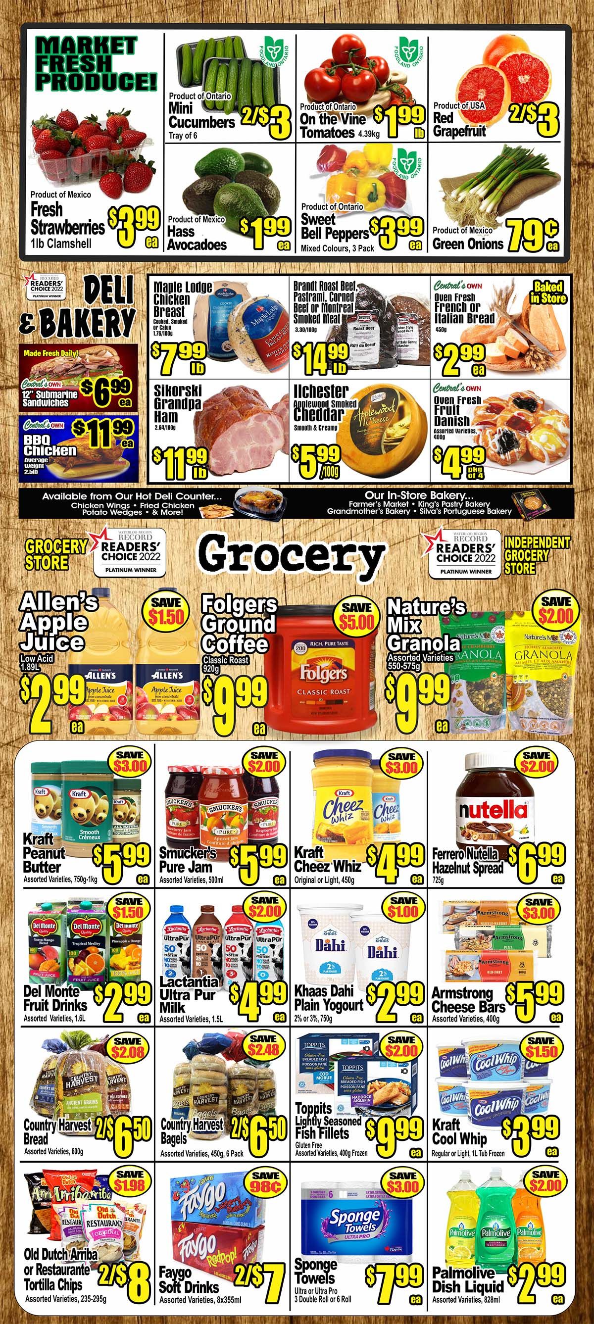 Central Fresh Market Flyer April 20 to 27