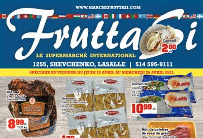 Frutta Si Flyer April 20 to 26