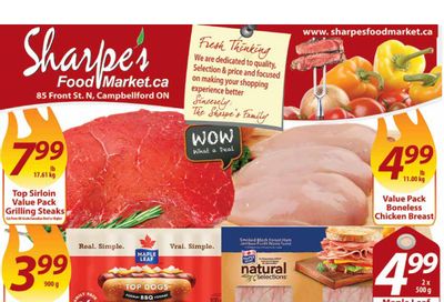 Sharpe's Food Market Flyer April 20 to 26