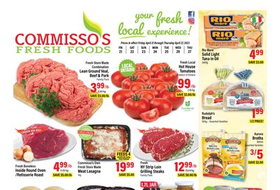 Commisso's Fresh Foods Flyer April 21 to 27