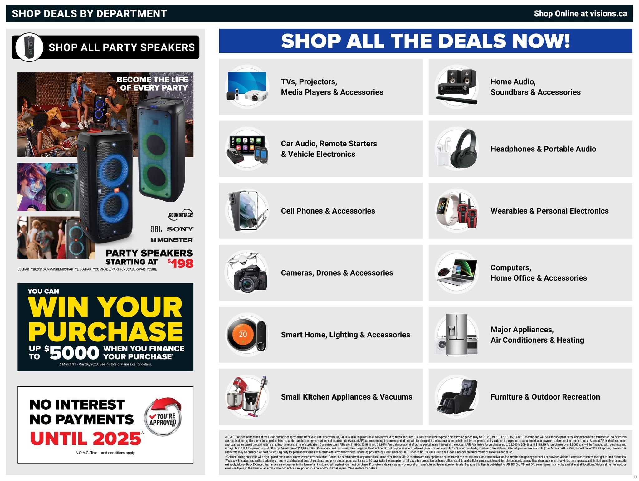 Visions Electronics Flyer April 21 to 27
