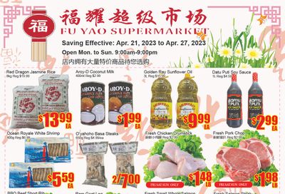 Fu Yao Supermarket Flyer April 21 to 27