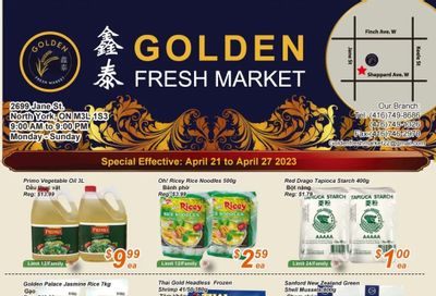 Golden Fresh Market Flyer April 21 to 27