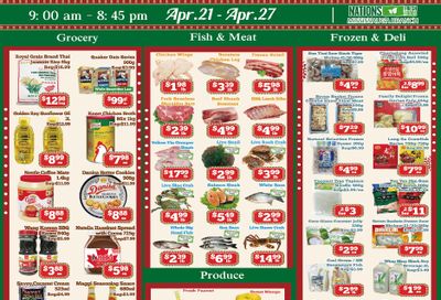 Nations Fresh Foods (Mississauga) Flyer April 21 to 27