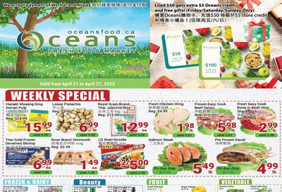 Oceans Fresh Food Market (Mississauga) Flyer April 21 to 27