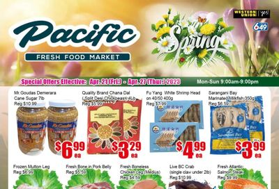 Pacific Fresh Food Market (Pickering) Flyer April 21 to 27