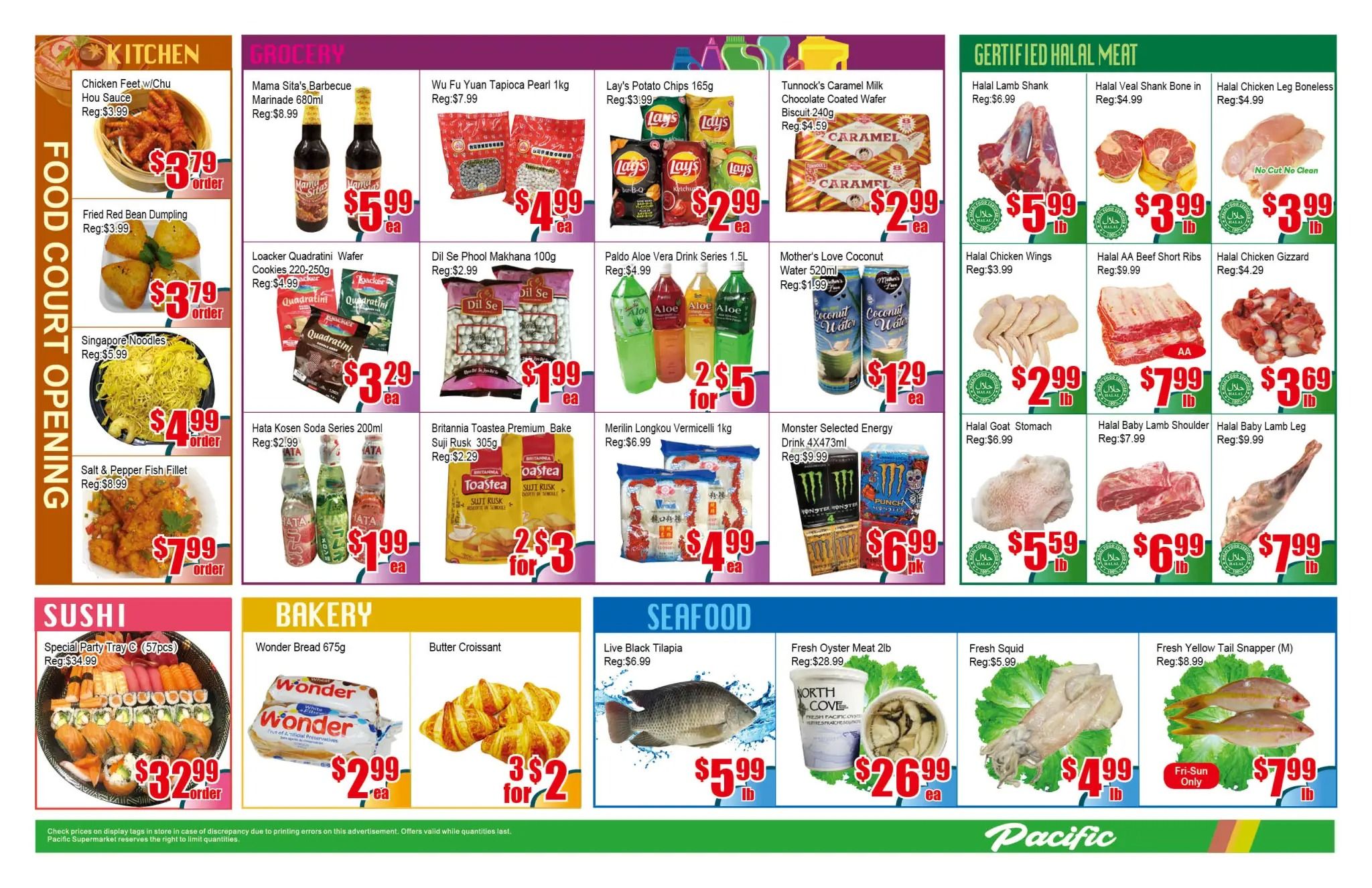 Pacific Fresh Food Market (Pickering) Flyer April 21 to 27