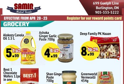 Samir Supermarket Flyer April 20 to 23