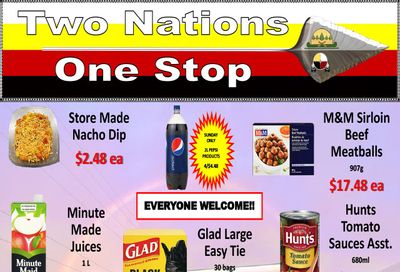 Two Nations One Stop Flyer April 19 to 25