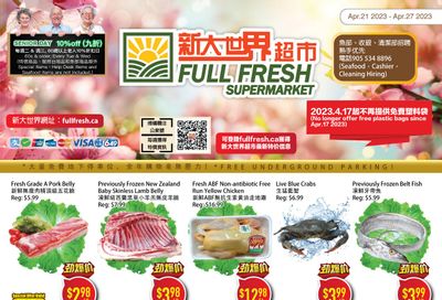 Full Fresh Supermarket Flyer April 21 to 27