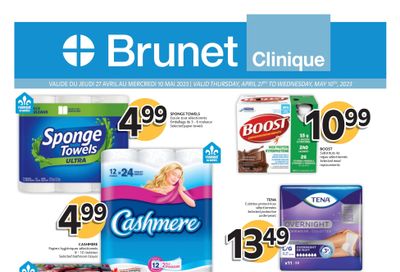 Brunet Clinique Flyer April 27 to May 10