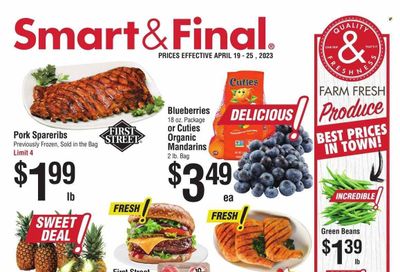 Smart & Final (CA) Weekly Ad Flyer Specials April 19 to April 25, 2023