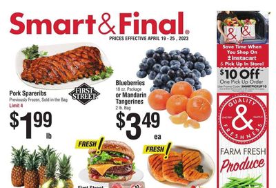 Smart & Final (AZ) Weekly Ad Flyer Specials April 19 to April 25, 2023