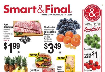 Smart & Final (AZ) Weekly Ad Flyer Specials April 19 to April 25, 2023