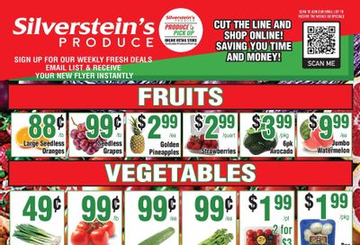 Silverstein's Produce Flyer April 25 to 28