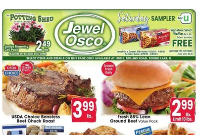 Jewel Osco (IL) Weekly Ad Flyer Specials April 19 to April 25, 2023