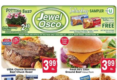 Jewel Osco (IN) Weekly Ad Flyer Specials April 19 to April 25, 2023